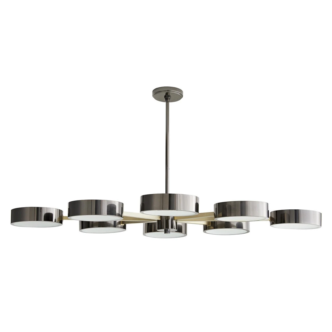 Arteriors Home Linus Starburst Chandelier Pale Brass 1 Arteriors Home Linus Starburst Chandelier Pale Brass