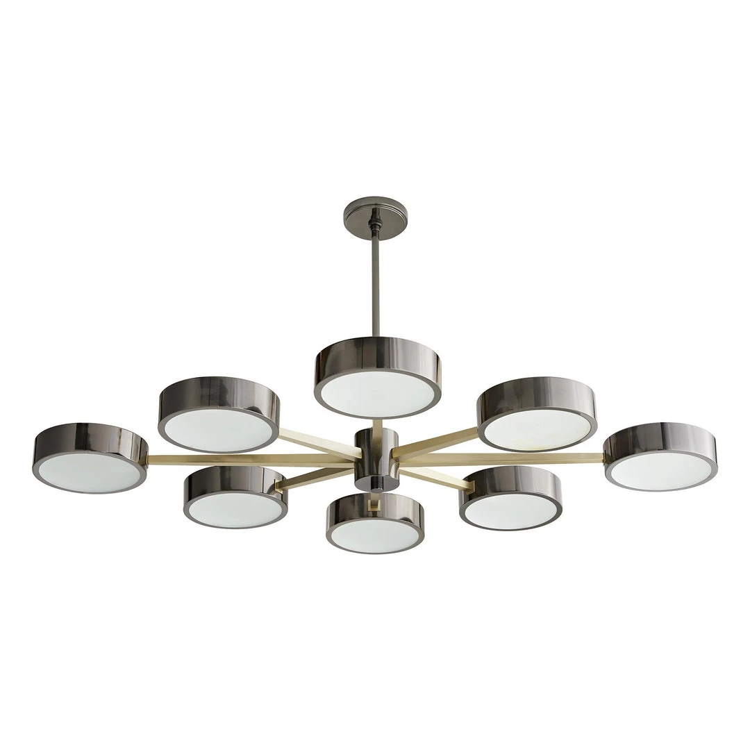 Arteriors Home Linus Starburst Chandelier Pale Brass 2 Arteriors Home Linus Starburst Chandelier Pale Brass