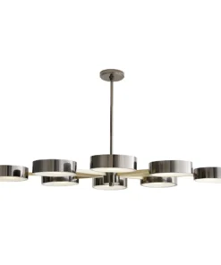 Arteriors Home Linus Starburst Chandelier Pale Brass 10 Arteriors Home Linus Starburst Chandelier Pale Brass