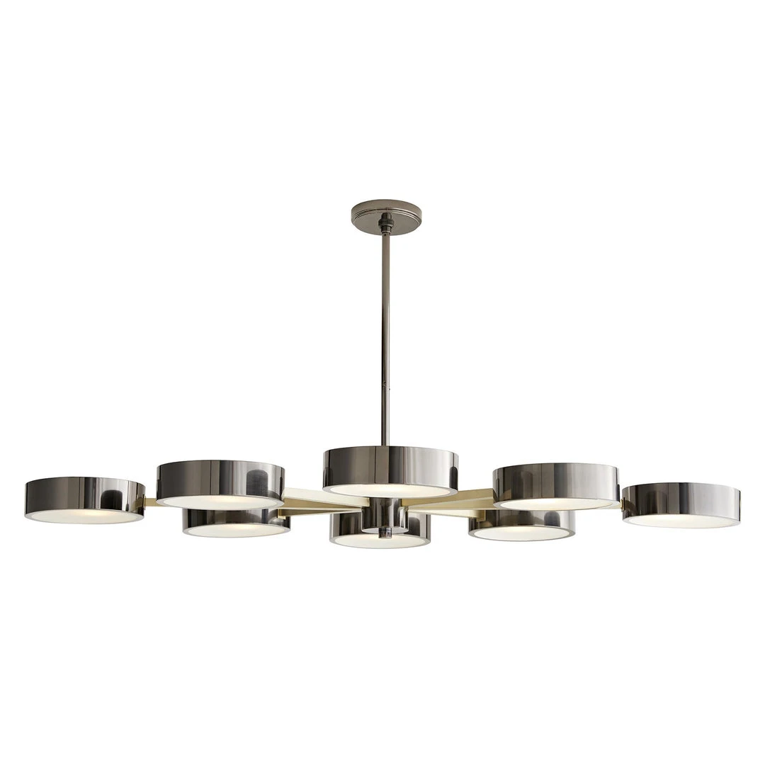 Arteriors Home Linus Starburst Chandelier Pale Brass 3 Arteriors Home Linus Starburst Chandelier Pale Brass