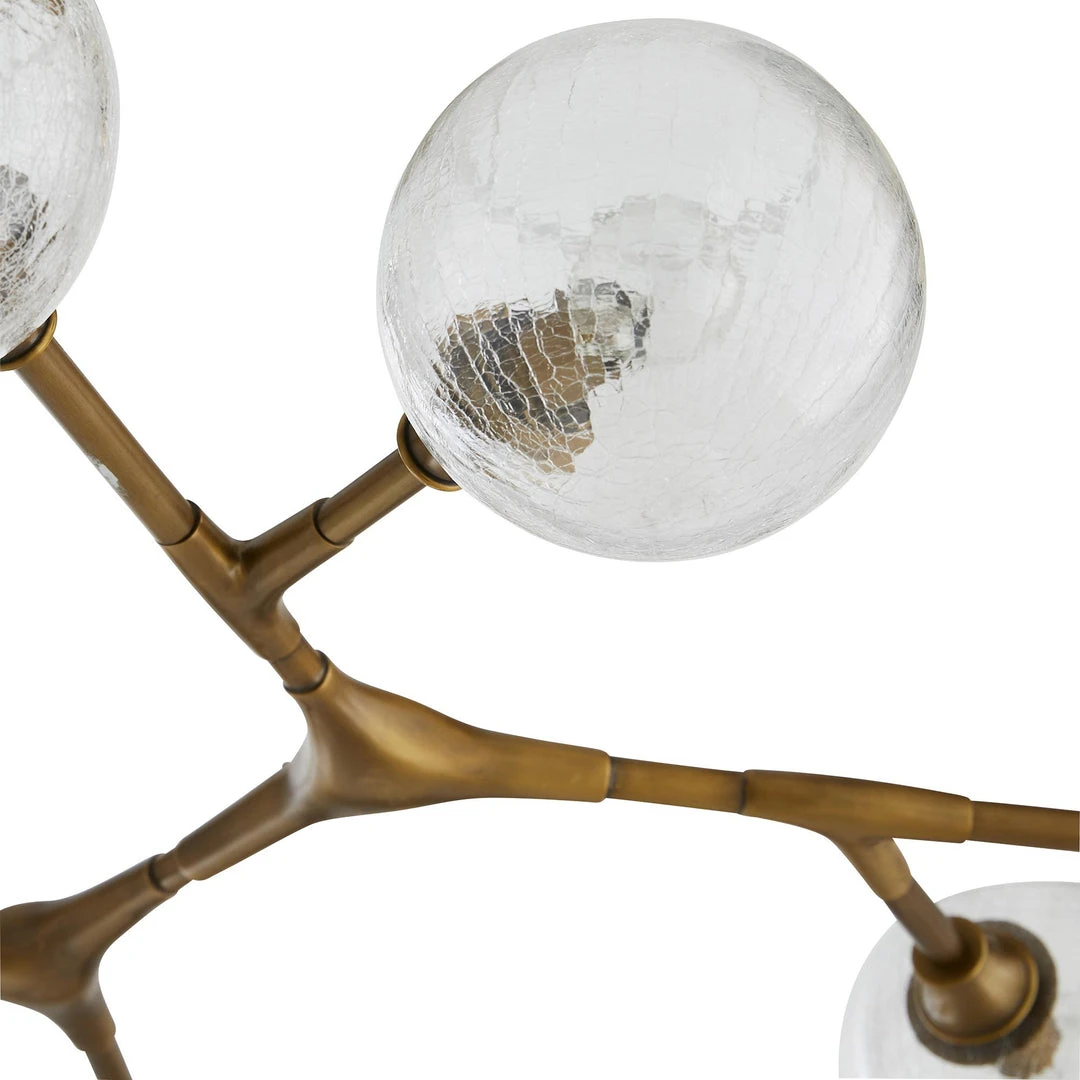 Arteriors Home New Arrivals Mahowald Fixed Chandelier Antique Brass 2 Arteriors Home New Arrivals Mahowald Fixed Chandelier Antique Brass