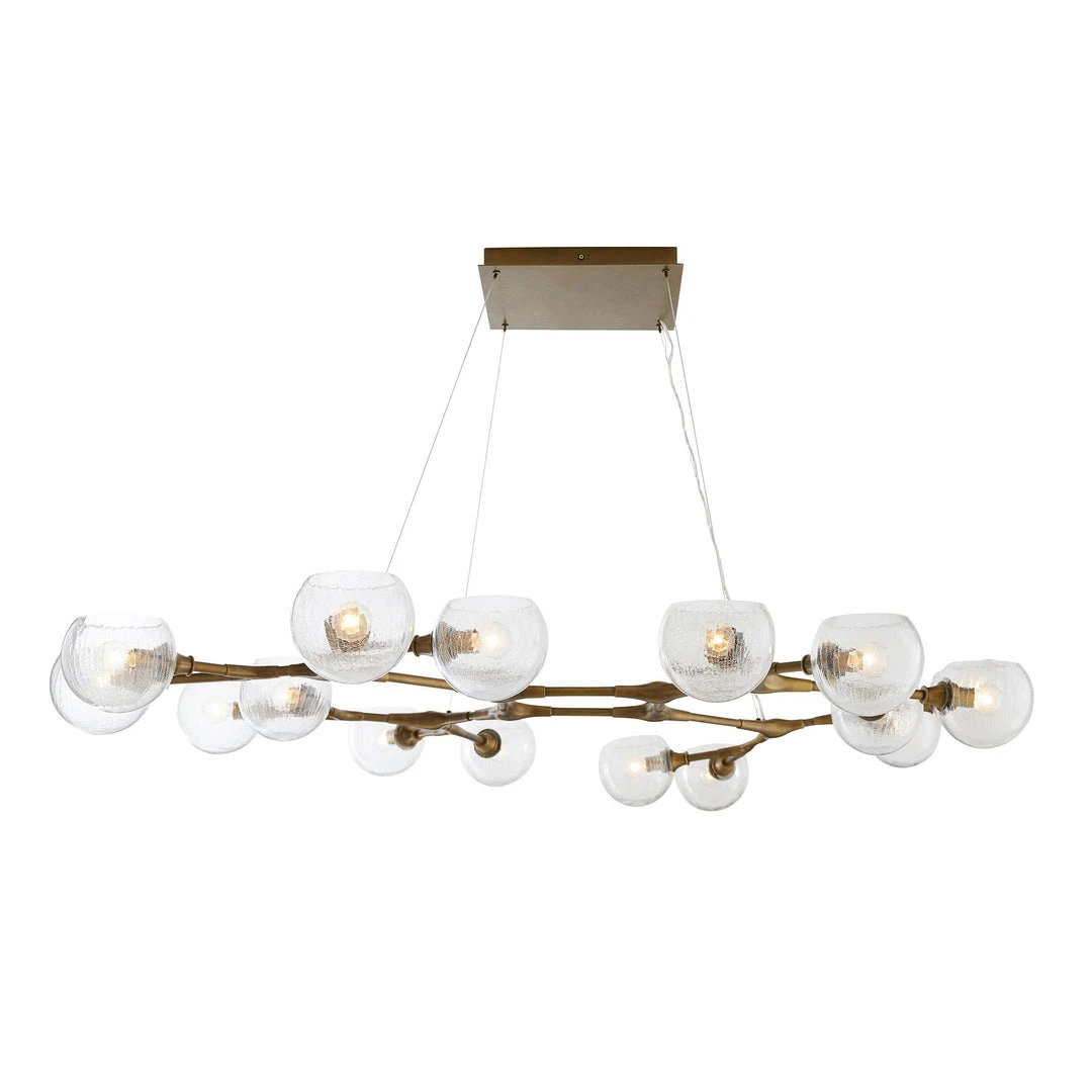 Arteriors Home New Arrivals Mahowald Fixed Chandelier Antique Brass 4 Arteriors Home New Arrivals Mahowald Fixed Chandelier Antique Brass