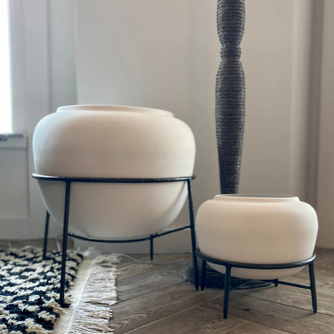 Arteriors Home Marcello Floor Urn Small 2 Arteriors Home Marcello Floor Urn Small