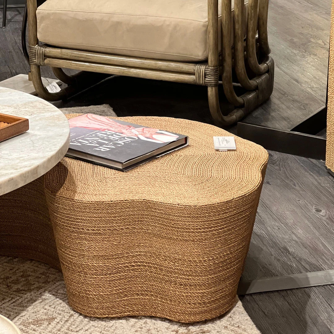 Arteriors Home Meadow Cocktail Table Natural Abaca New Arrivals 4 Arteriors Home Meadow Cocktail Table Natural Abaca New Arrivals