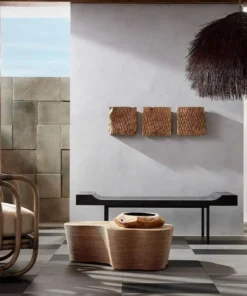 Arteriors Home Meadow Cocktail Table Natural Abaca New Arrivals