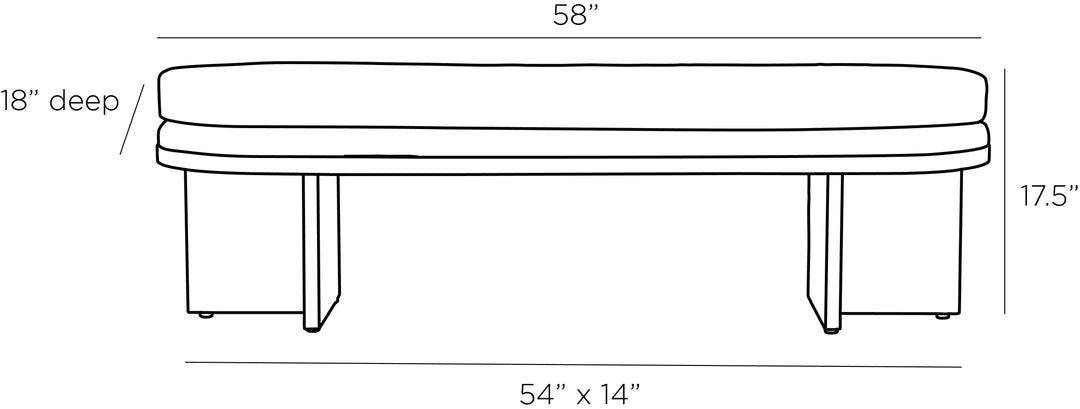 Arteriors Home Megan Bench New Arrivals 7 Arteriors Home Megan Bench New Arrivals