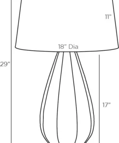 Arteriors Home New Arrivals Milani Lamp