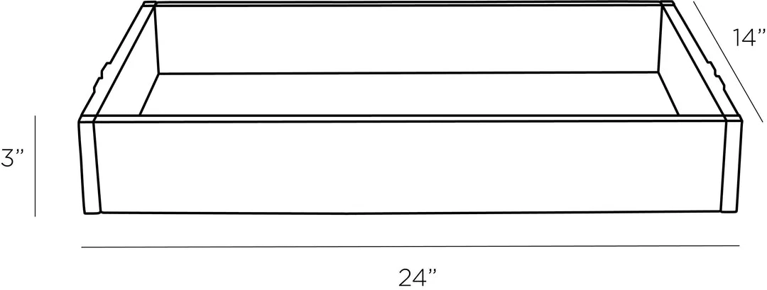 Arteriors Home Miles Tray 7 Arteriors Home Miles Tray