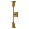 Arteriors Home Nadia Sconce Antique Brass