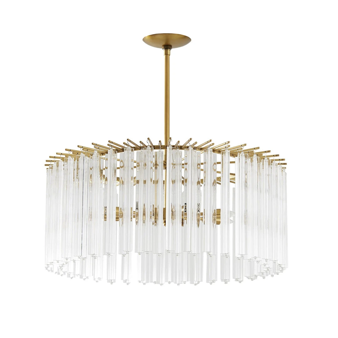 Arteriors Home Nessa Chandelier Round Antique Brass New Arrivals 1 Arteriors Home Nessa Chandelier Round Antique Brass New Arrivals