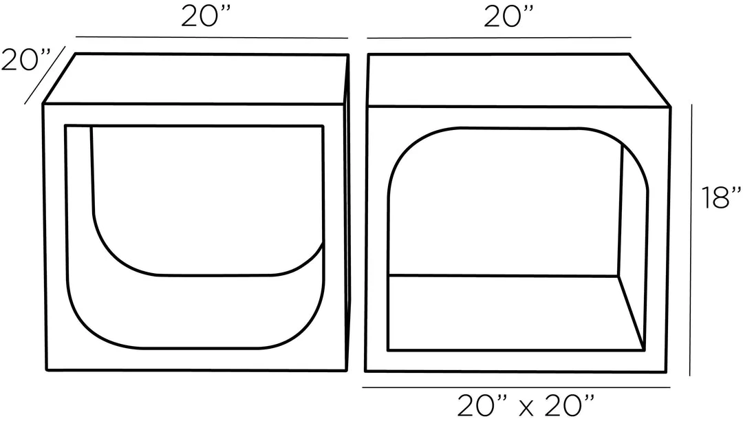 Arteriors Home Neville Cocktail Tables Set Of 2 10 Arteriors Home Neville Cocktail Tables Set Of 2