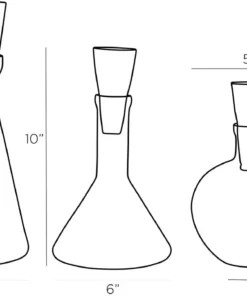 Arteriors Home Oaklee Decanters Set Of Three New Arrivals 19 Arteriors Home Oaklee Decanters Set Of Three New Arrivals