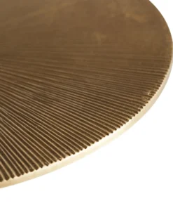 Arteriors Home Otelia Accent Table Vintage Brass