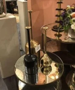 Arteriors Home New Arrivals Percy Side Table Antique Brass