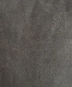 Arteriors Home New Arrivals Seger Chair Graphite Leather Grey Ash