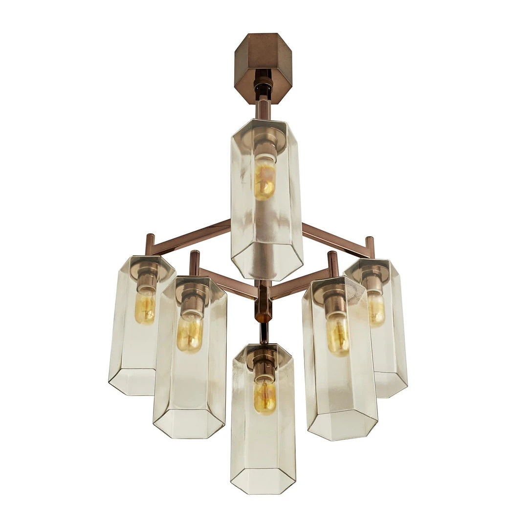 Arteriors Home New Arrivals Soloman Chandelier Brown Nickel 4 Arteriors Home New Arrivals Soloman Chandelier Brown Nickel