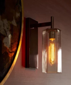 Arteriors Home New Arrivals Soloman Sconce Clear Glass