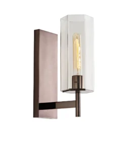 Arteriors Home New Arrivals Soloman Sconce Clear Glass