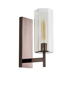 Arteriors Home New Arrivals Soloman Sconce Clear Glass