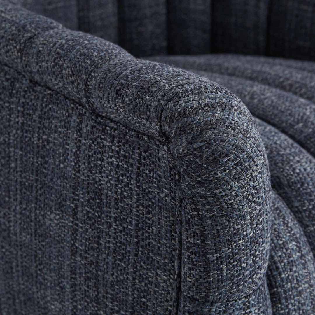 Arteriors Home Springsteen Chair Indigo Tweed Champagne Swivel New Arrivals 6 Arteriors Home Springsteen Chair Indigo Tweed Champagne Swivel New Arrivals