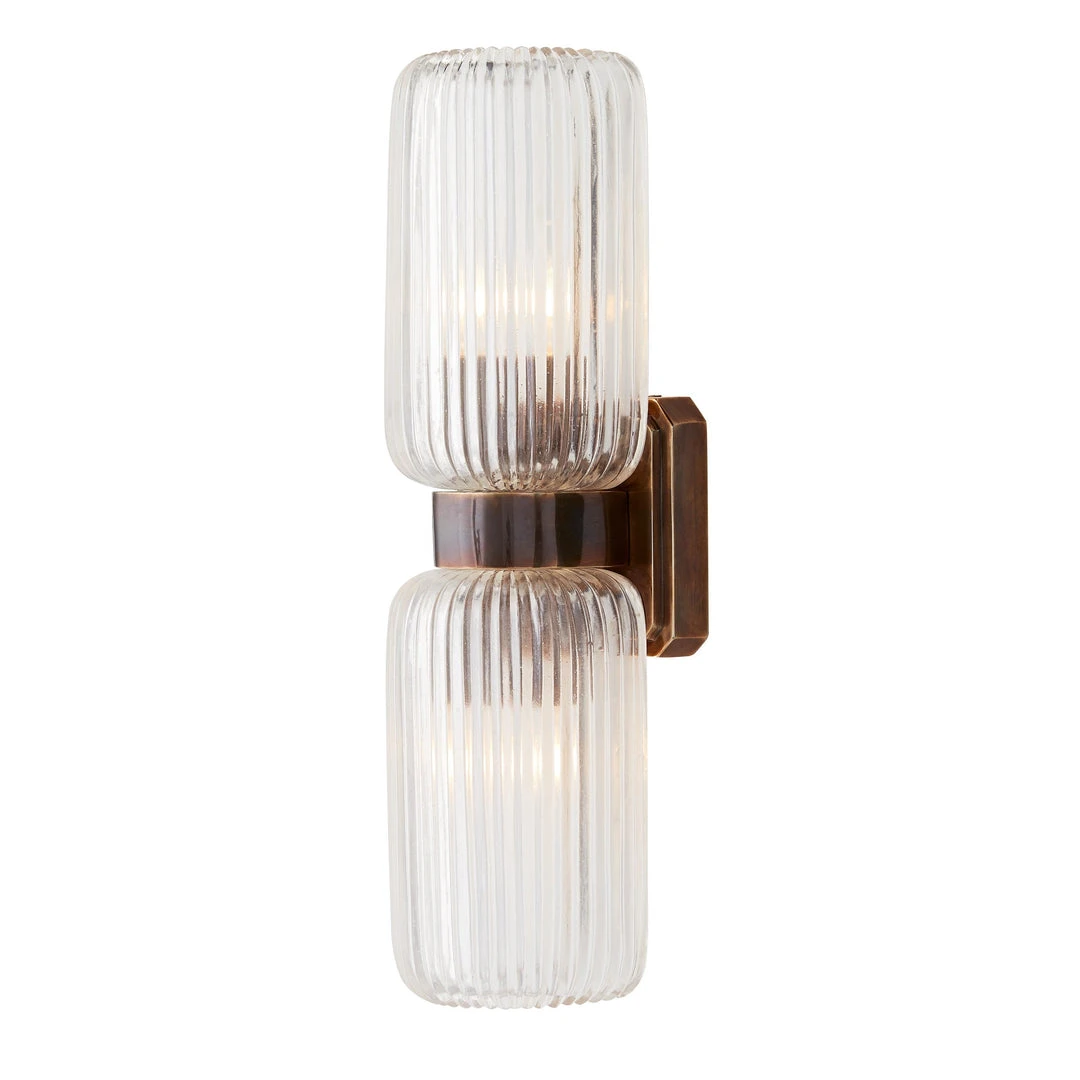 Arteriors Home New Arrivals Tamber Sconce Heritage Brass 2 Arteriors Home New Arrivals Tamber Sconce Heritage Brass