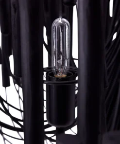 Arteriors Home Tilda Large Pendant Black