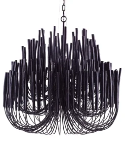Arteriors Home Tilda Large Pendant Black