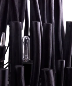 Arteriors Home Tilda Large Pendant Black