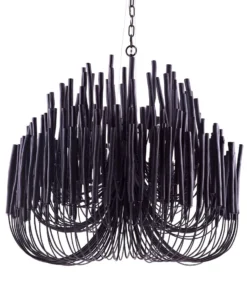 Arteriors Home Tilda Large Pendant Black