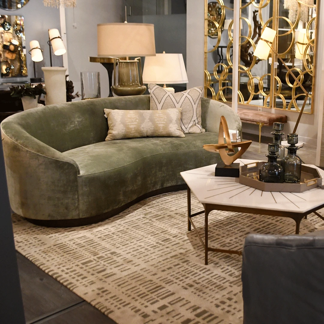 Arteriors Home Turner Small Sofa Mist Velvet New Arrivals 3 Arteriors Home Turner Small Sofa Mist Velvet New Arrivals