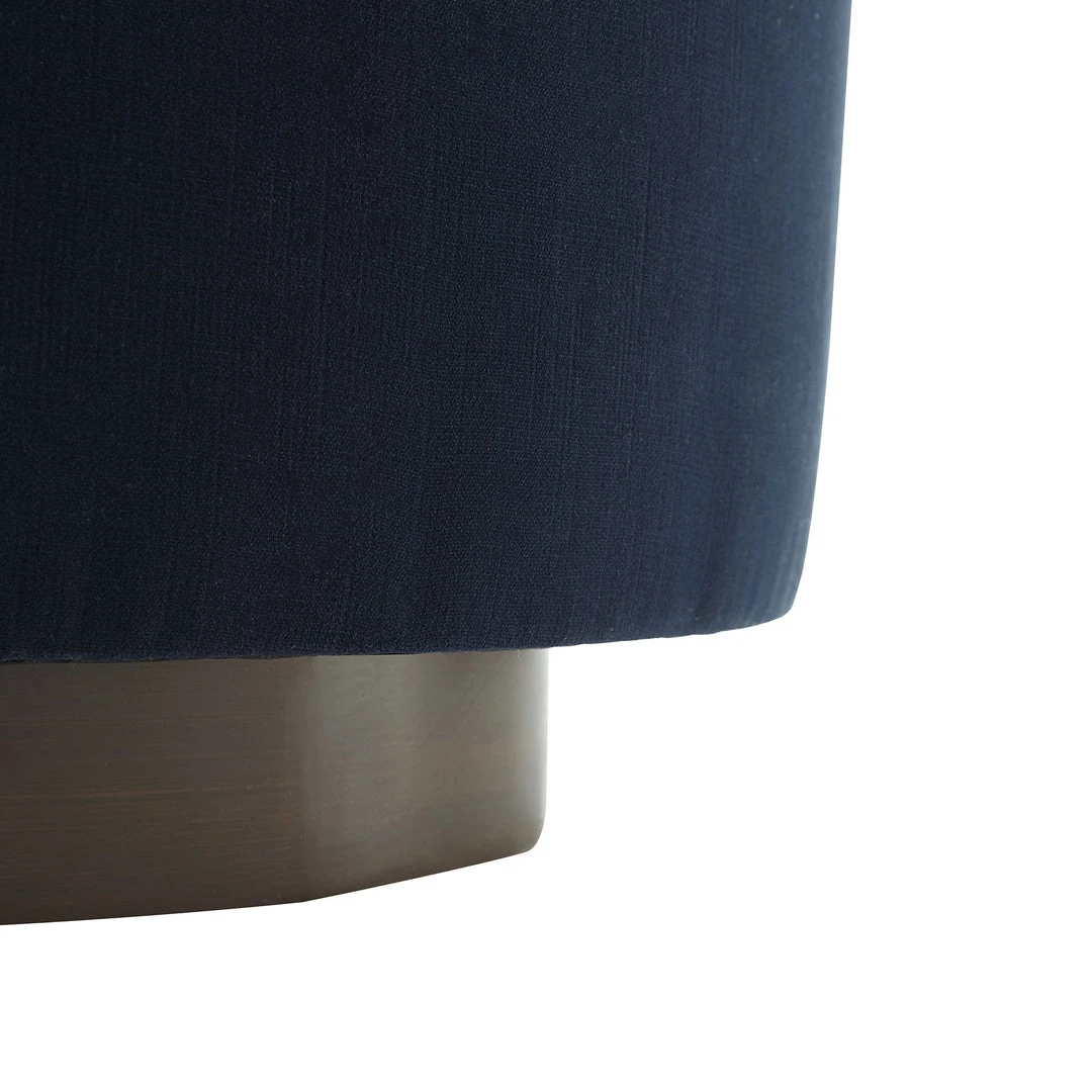 Arteriors Home Turner Sofa Indigo Velvet Dark Walnut 6 Arteriors Home Turner Sofa Indigo Velvet Dark Walnut