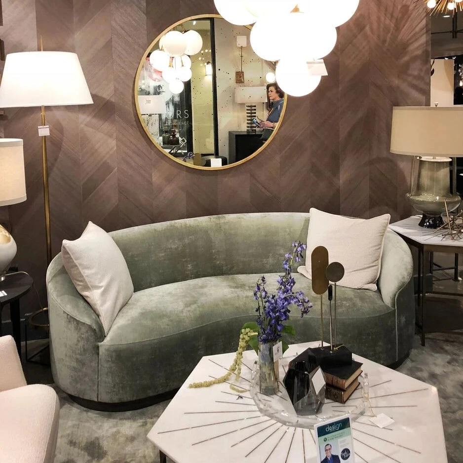 Arteriors Home Turner Small Sofa Mist Velvet New Arrivals 4 Arteriors Home Turner Small Sofa Mist Velvet New Arrivals