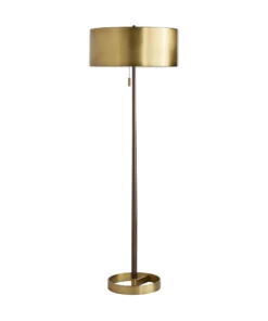 Arteriors Home Violetta Floor Lamp Antique Brass