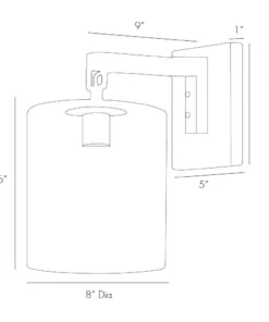 Arteriors Home Parrish Sconce Bronze New Arrivals