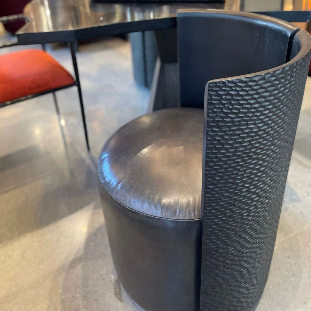 Arteriors Home Hoover Chair Graphite New Arrivals 3 Arteriors Home Hoover Chair Graphite New Arrivals