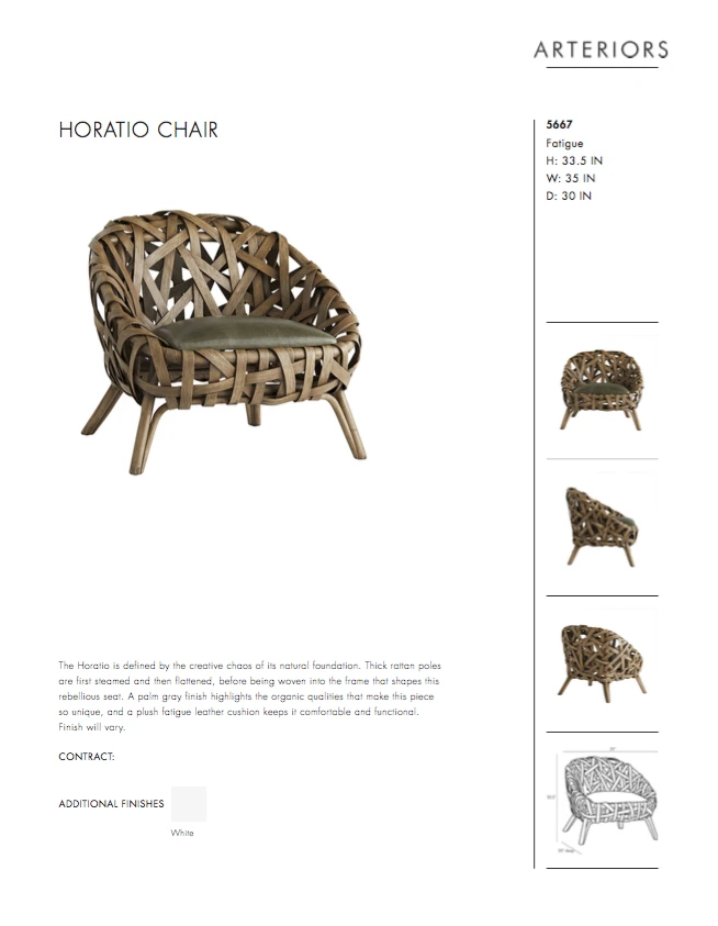Arteriors Home New Arrivals Horatio Chair Fatigue Leather 12 Arteriors Home New Arrivals Horatio Chair Fatigue Leather