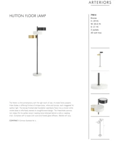 Arteriors Home Hutton Floor Lamp New Arrivals