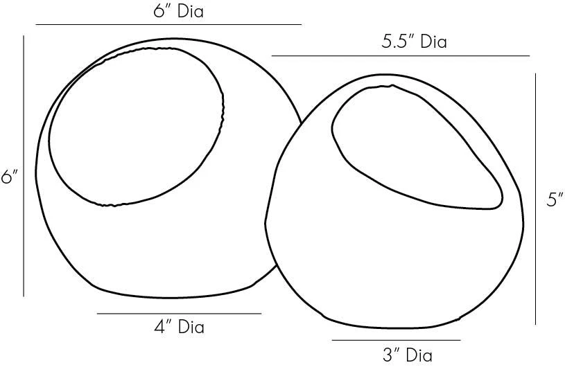 Arteriors Home Ida Sculptures Set Of 2 9 Arteriors Home Ida Sculptures Set Of 2