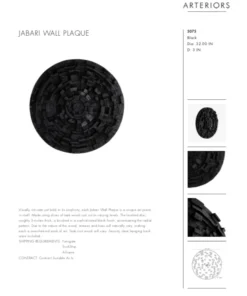 Arteriors Home Jabari Wall Plaque