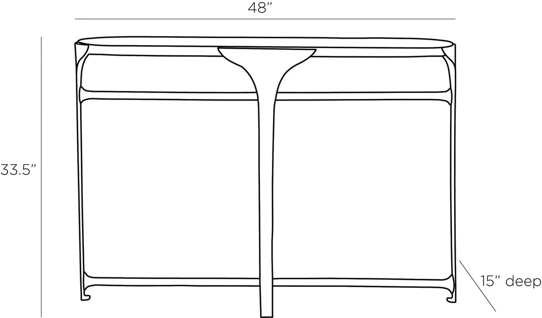 Arteriors Home New Arrivals Janine Console 9 Arteriors Home New Arrivals Janine Console