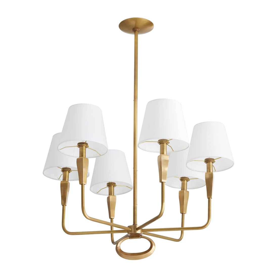 Arteriors Home New Arrivals Jeremiah Chandelier Antique Brass 6 Arteriors Home New Arrivals Jeremiah Chandelier Antique Brass