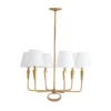 Arteriors Home New Arrivals Jeremiah Chandelier Antique Brass