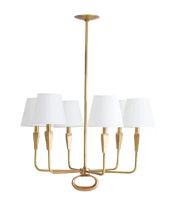 Arteriors Home New Arrivals Jeremiah Chandelier Antique Brass