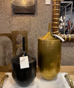 Arteriors Home New Arrivals Jeremy Small Vase Deep Bronze