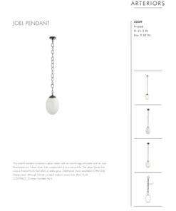Arteriors Home New Arrivals Joel Pendant 11 Arteriors Home New Arrivals Joel Pendant