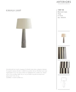Arteriors Home Kamala Lamp