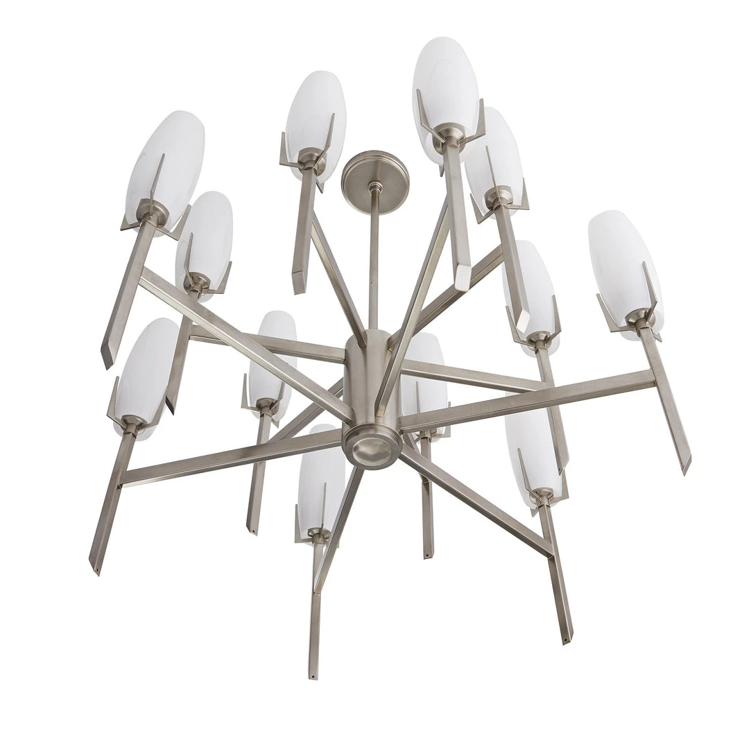 Arteriors Home New Arrivals Keifer Large Chandelier Vintage Silver 4 Arteriors Home New Arrivals Keifer Large Chandelier Vintage Silver