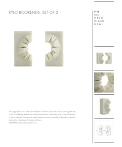 Arteriors Home Kylo Bookends Set Of Two