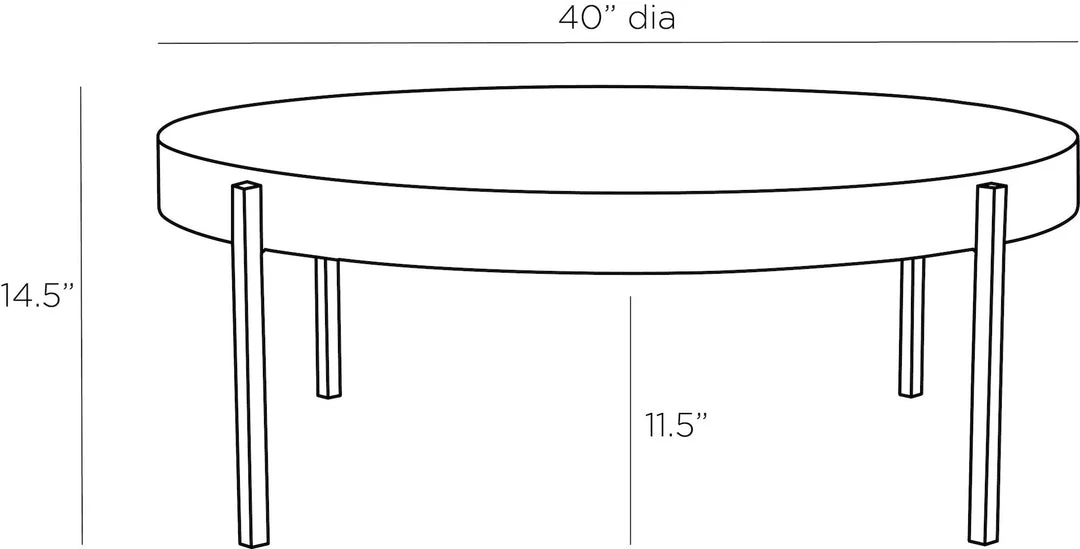 Arteriors Home Lanai Cocktail Table 7 Arteriors Home Lanai Cocktail Table