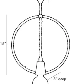 Arteriors Home New Arrivals Lariat Pendant